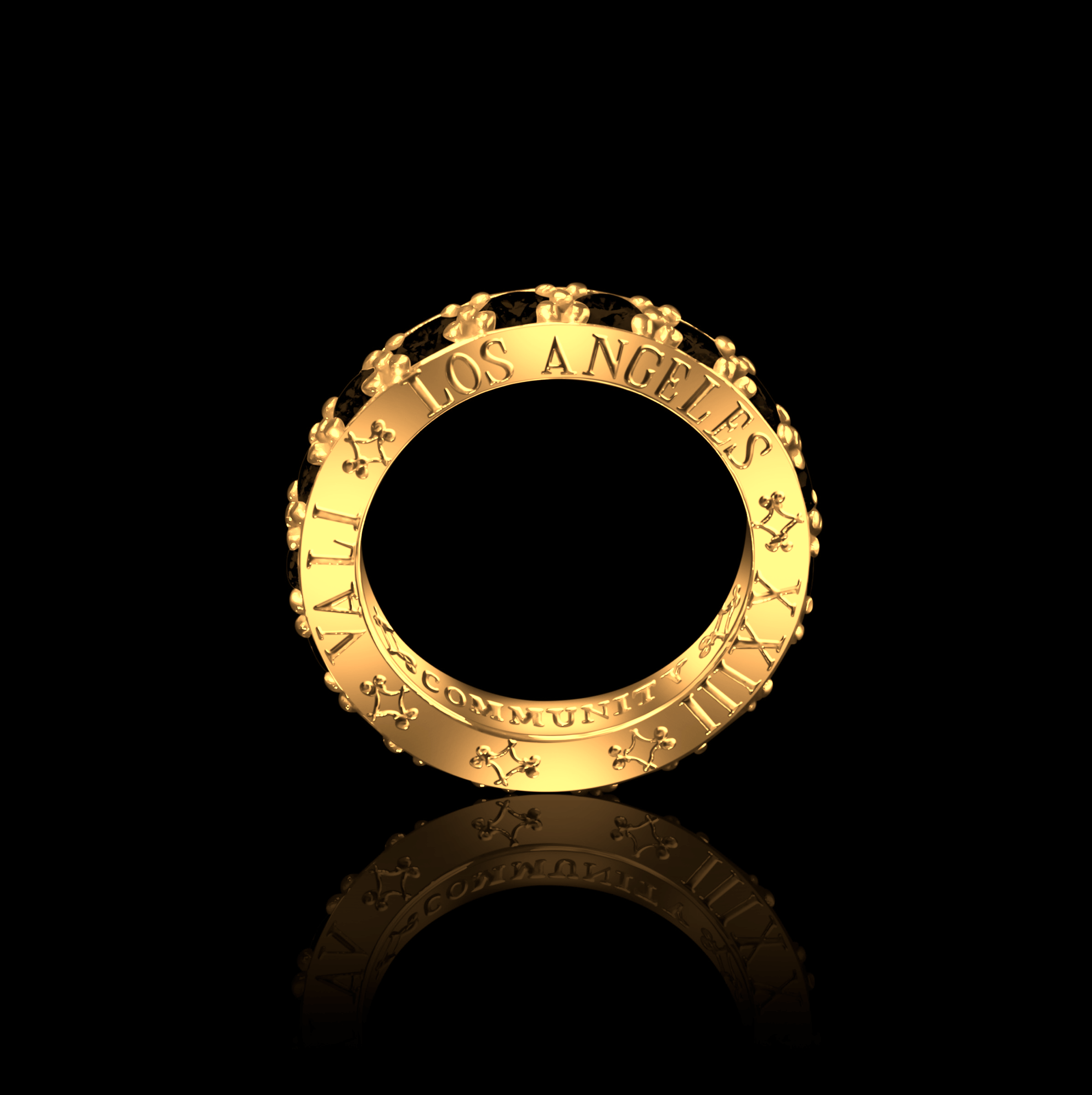 Black Diamond Eternity Band