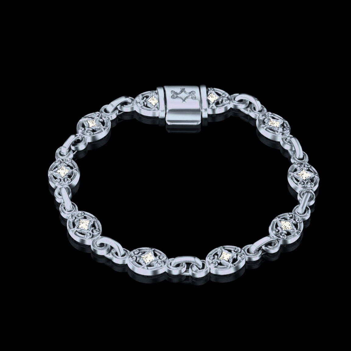Diamond Motif Bracelet