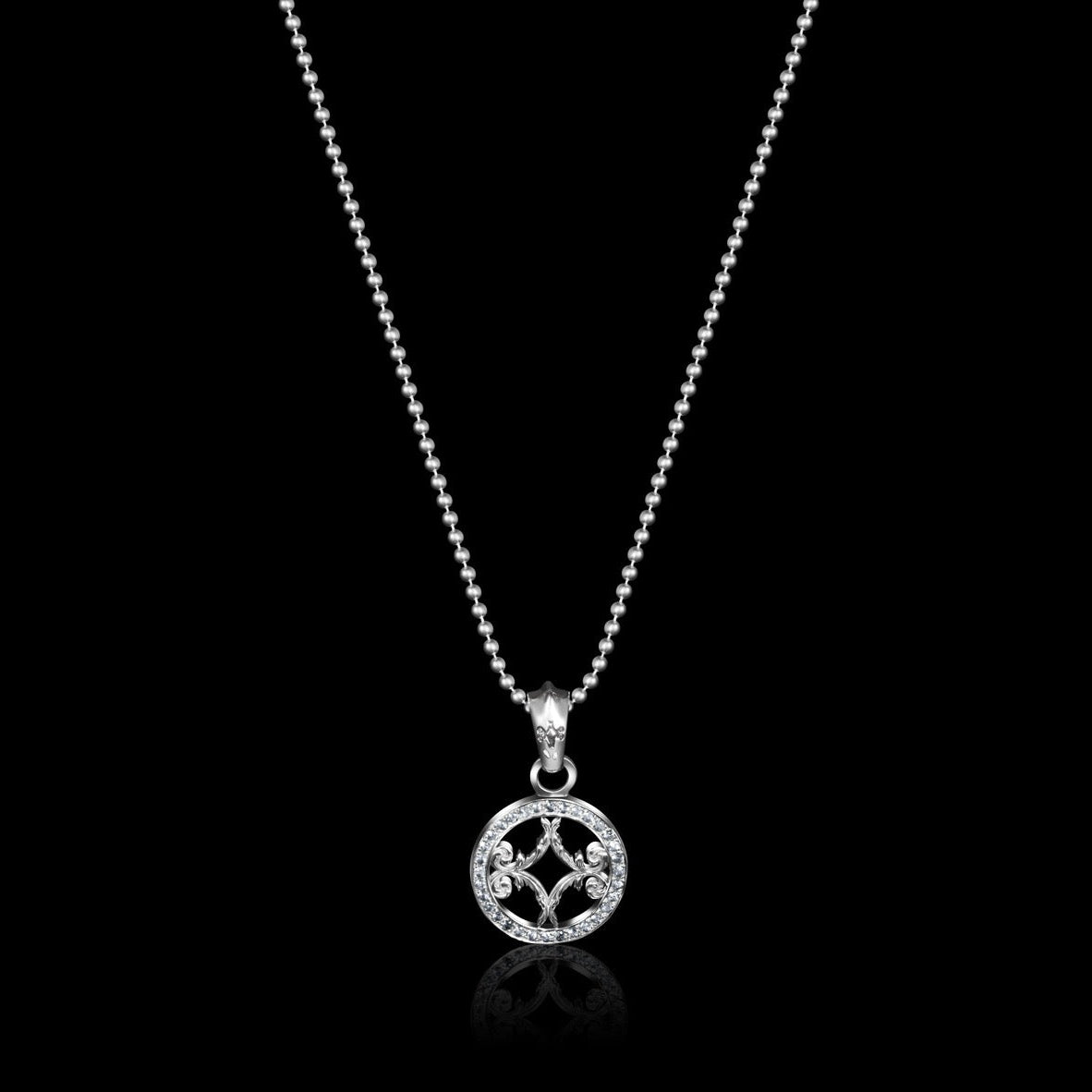 Diamond Motif Pendant