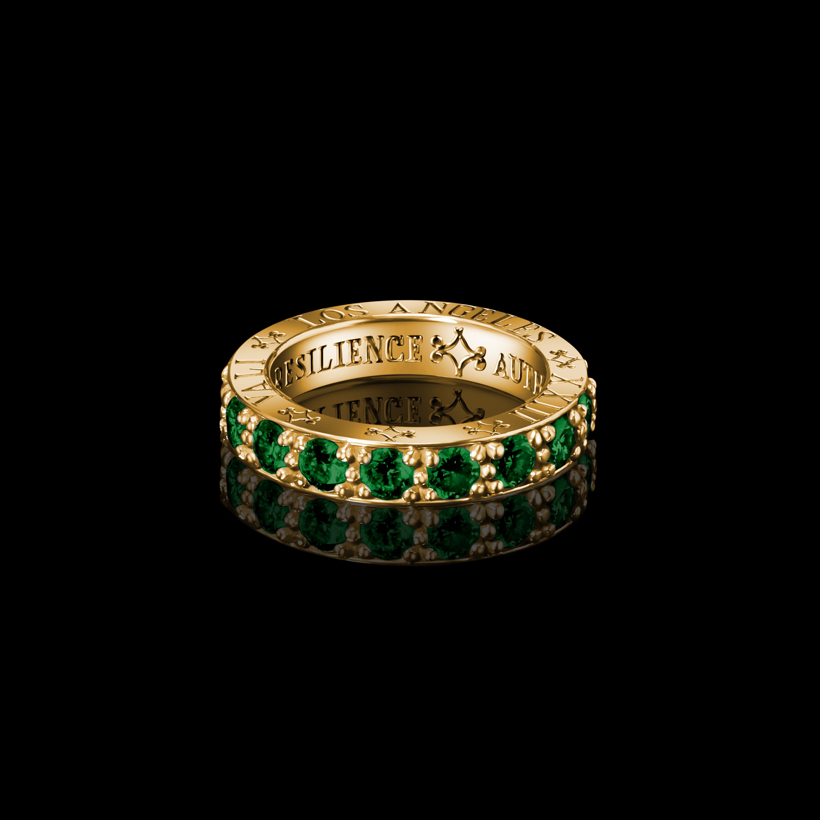 Emerald Eternity Band