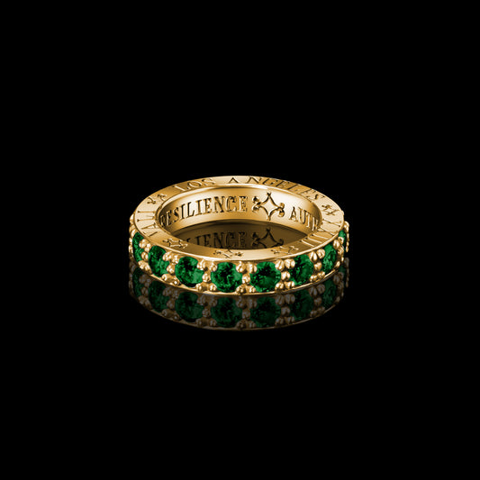 Emerald Eternity Band