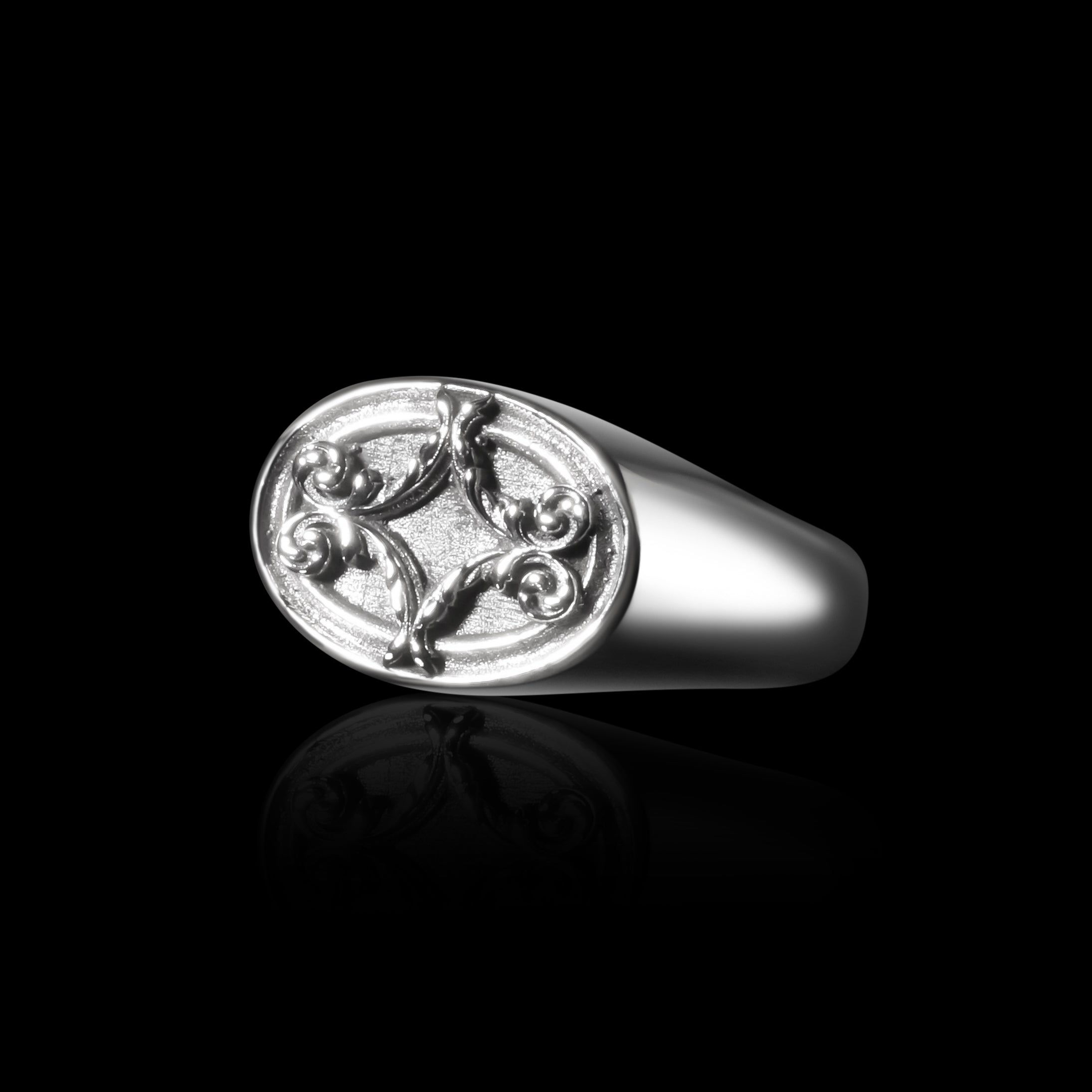 Motif Signet Ring