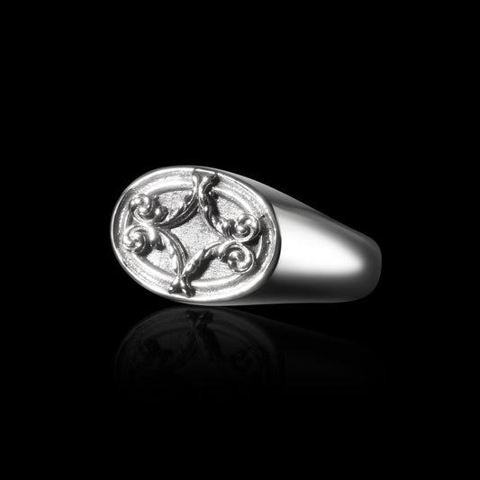 Motif Signet Ring