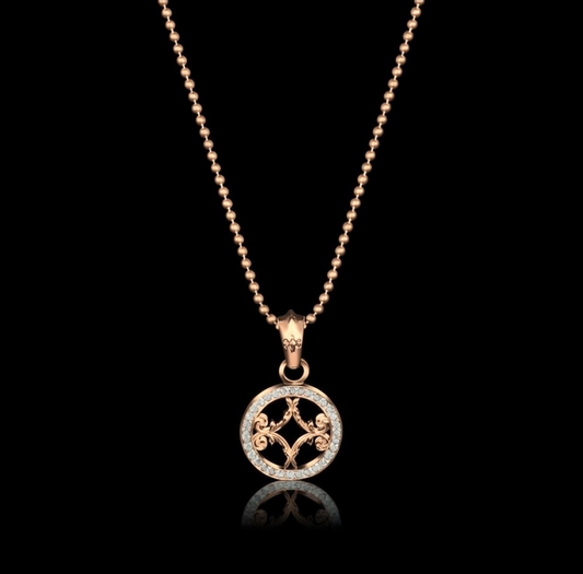 Diamond Motif Pendant
